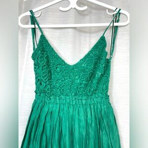 Green Summer Days Maxi Dress